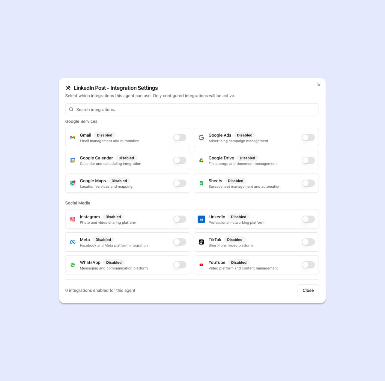 integrate tools with ai